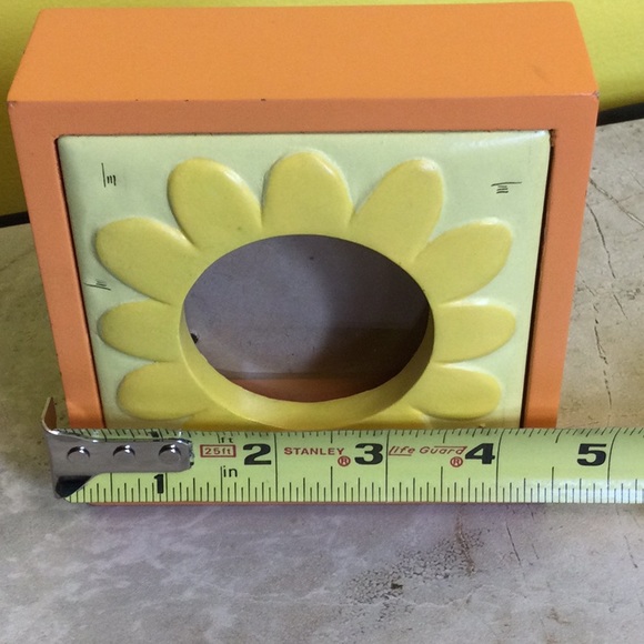 Two bright happy orange/yellow picture frame - Picture 4 of 14